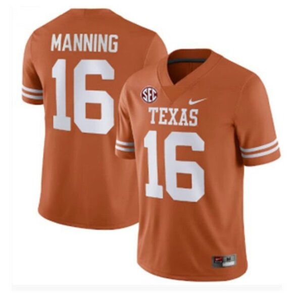 Other - Mens Youths Arch Manning Stitched Orange Jersey Vapor